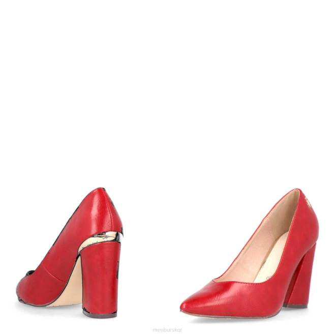 Menbur kvinnor röd carlo högklackat 608J5011