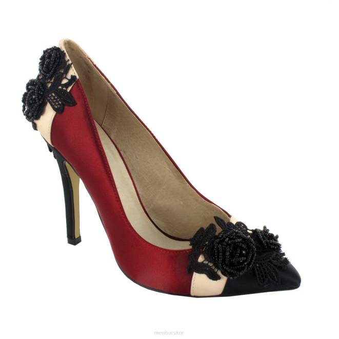 Menbur kvinnor röd colmenar högklackat 608J4758