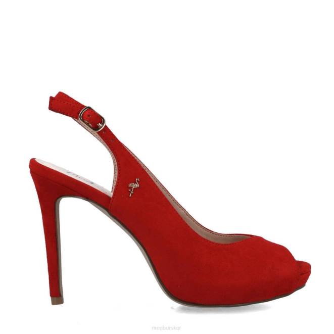 Menbur kvinnor röd eleusis högklackat 608J4827