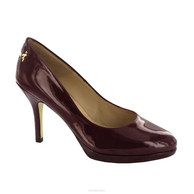 Menbur kvinnor röd farnaby högklackat 608J4596