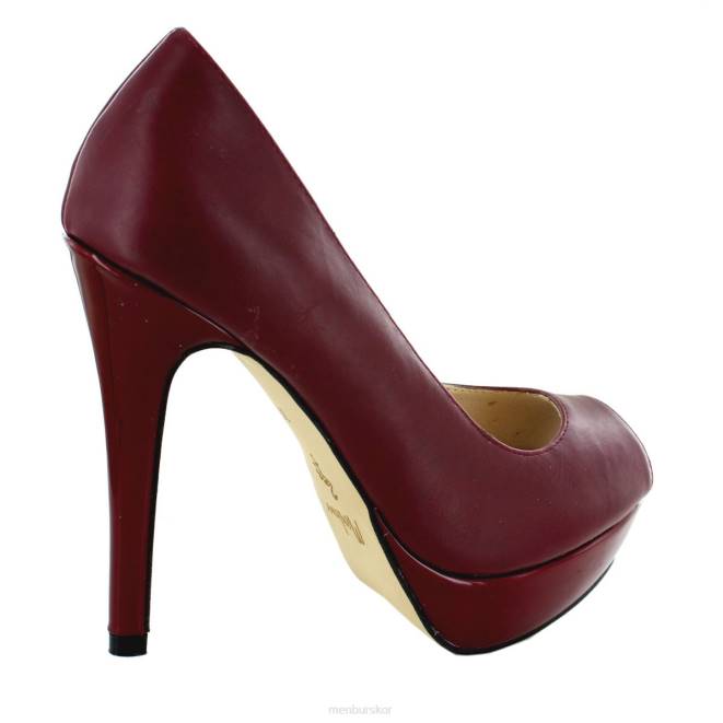 Menbur kvinnor röd grotti högklackat 608J4348