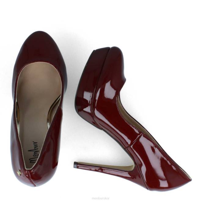 Menbur kvinnor röd lucena högklackat 608J960