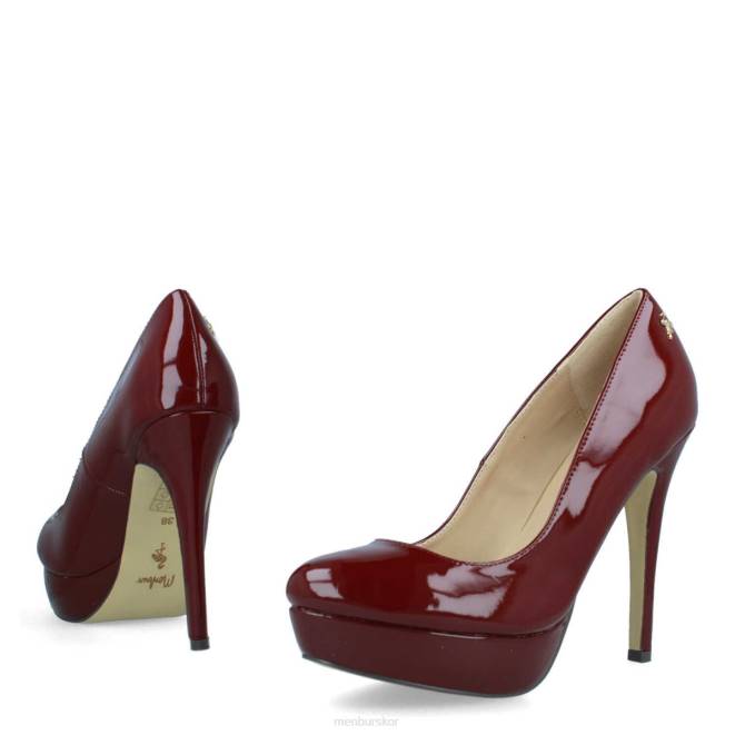 Menbur kvinnor röd lucena högklackat 608J960