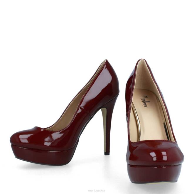 Menbur kvinnor röd lucena högklackat 608J960