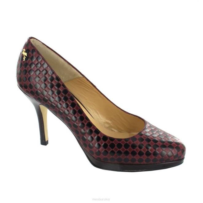 Menbur kvinnor röd mijas högklackat 608J4768