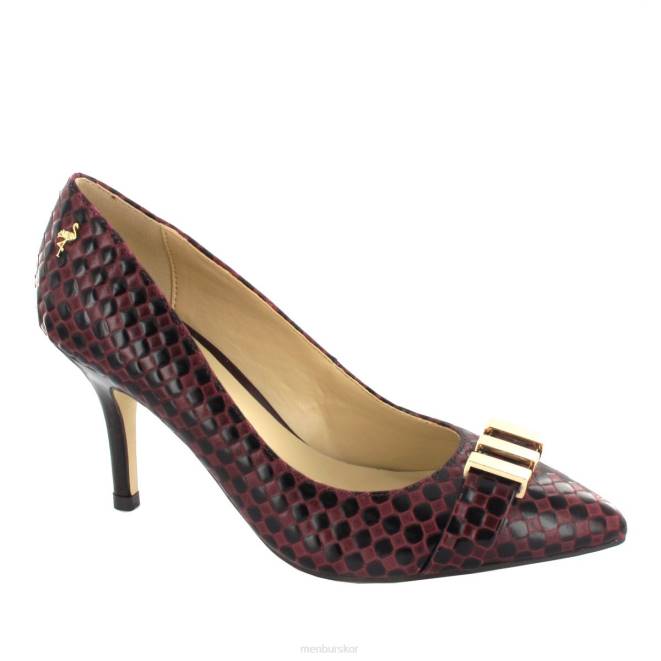 Menbur kvinnor röd mijas högklackat 608J5154