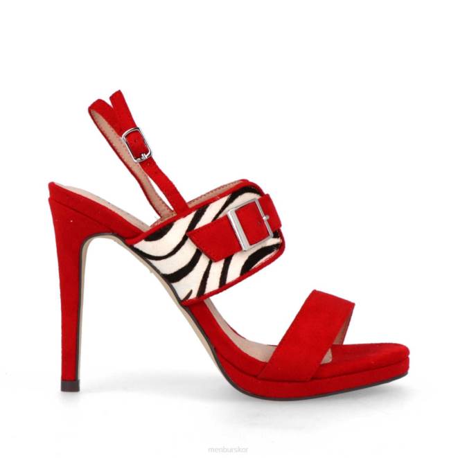 Menbur kvinnor röd nimis högklackat 608J1437