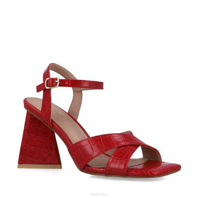 Menbur kvinnor röd rubelita högklackat 608J3892