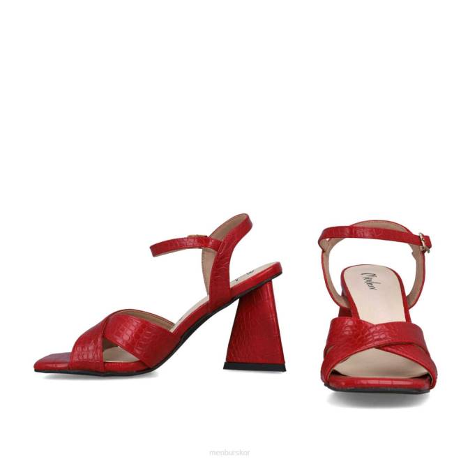 Menbur kvinnor röd rubelita högklackat 608J3892