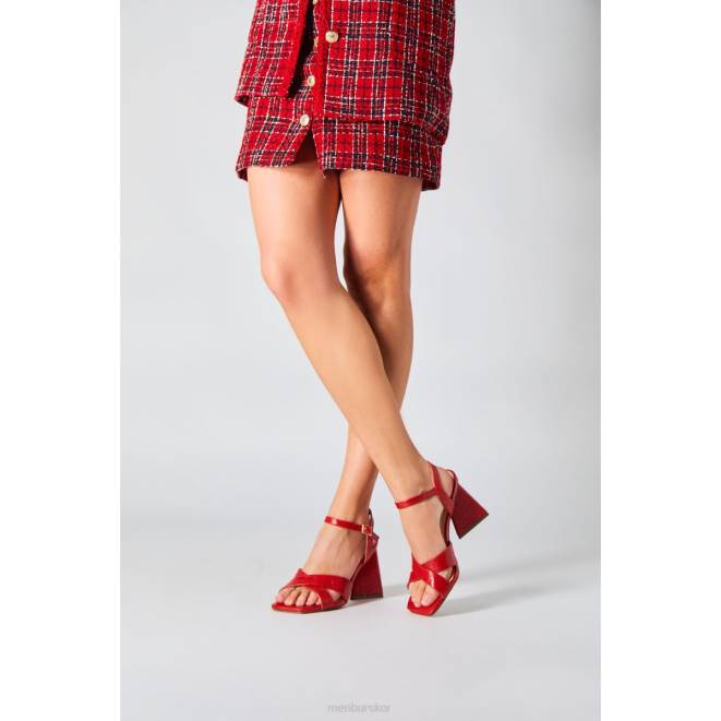 Menbur kvinnor röd rubelita högklackat 608J3892