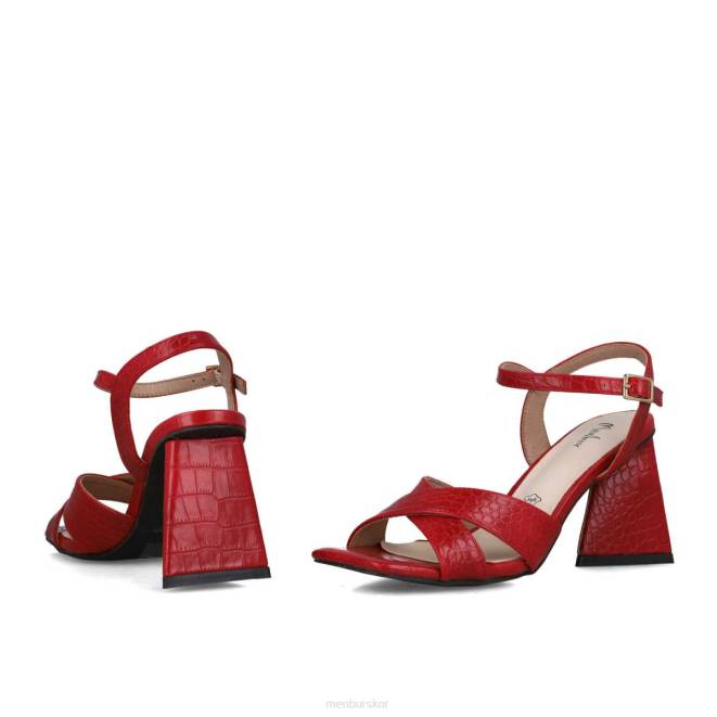 Menbur kvinnor röd rubelita högklackat 608J3892