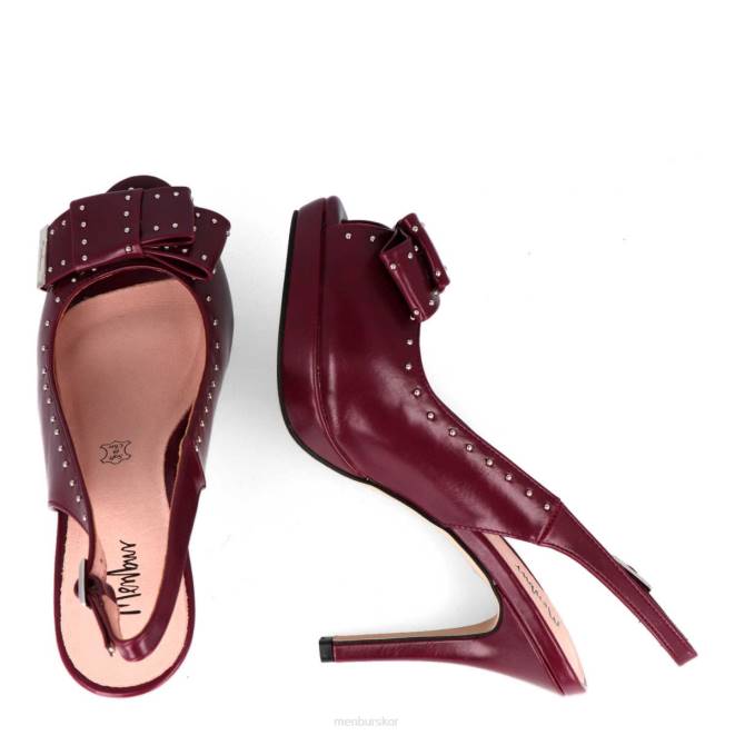 Menbur kvinnor röd tomba högklackat 608J963