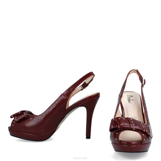 Menbur kvinnor röd tomba högklackat 608J963