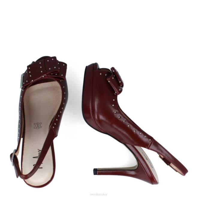 Menbur kvinnor röd tomba högklackat 608J963