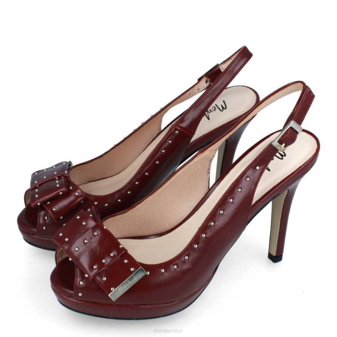 Menbur kvinnor röd tomba högklackat 608J963