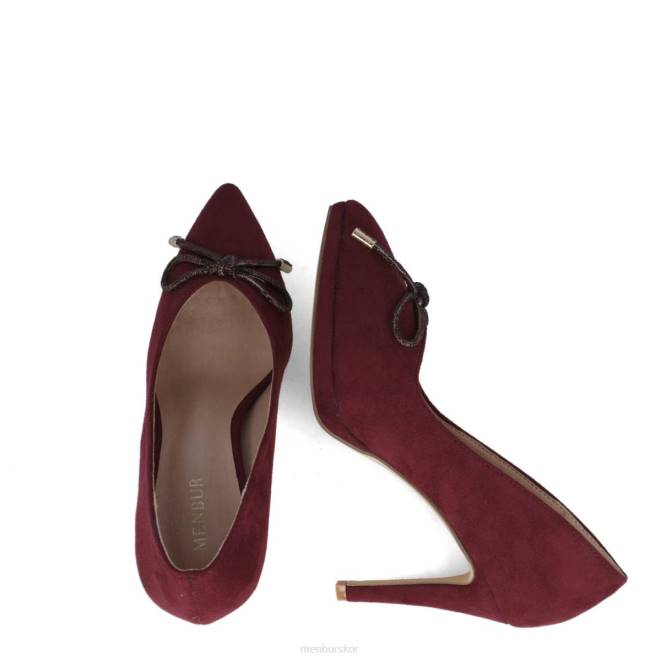 Menbur kvinnor röd zoisita högklackat 608J3903