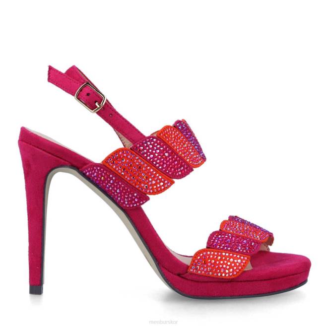 Menbur kvinnor rosa fenigli högklackat 608J5358