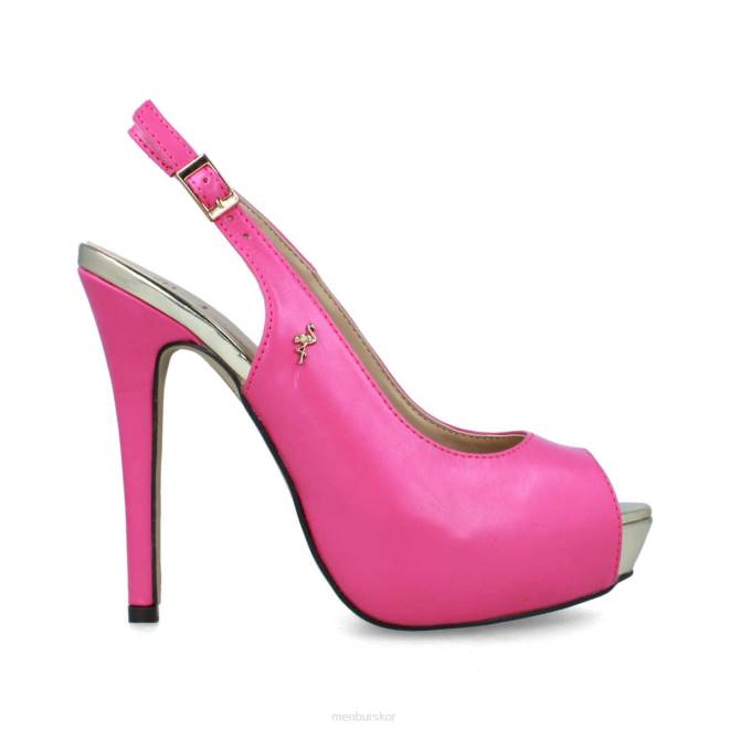 Menbur kvinnor rosa mentas högklackat 608J4284