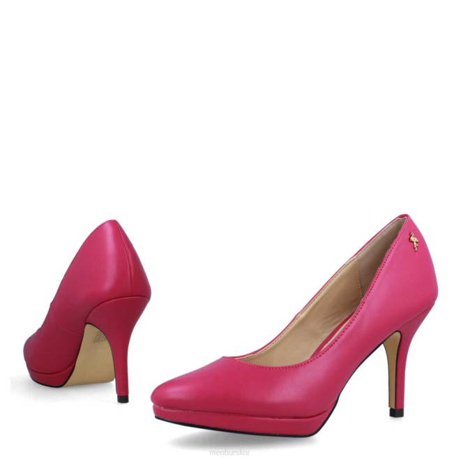 Menbur kvinnor rosa taberno högklackat 608J5161