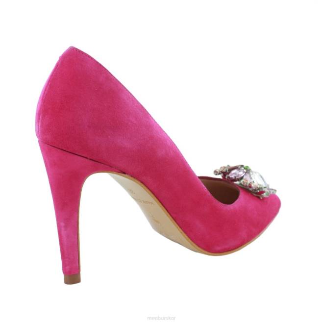 Menbur kvinnor rosa ul högklackat 608J5238