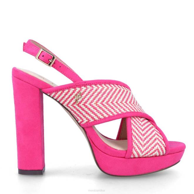 Menbur kvinnor rosa umbrien högklackat 608J4044