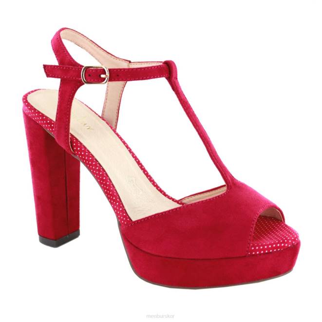 Menbur kvinnor rosa veroli högklackat 608J1079