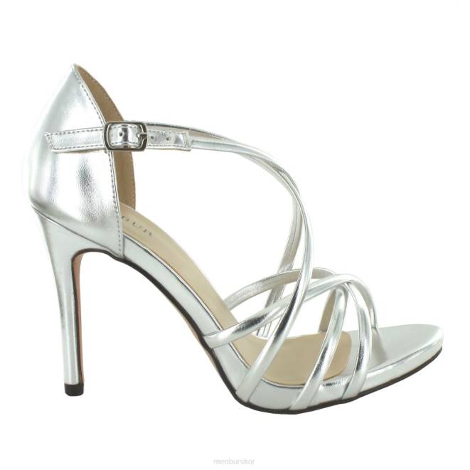 Menbur kvinnor silver aderno högklackat 608J5180