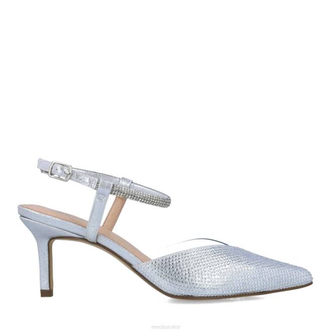 Menbur kvinnor silver aequitas högklackat 608J5033