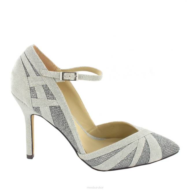 Menbur kvinnor silver aguila högklackat 608J4718