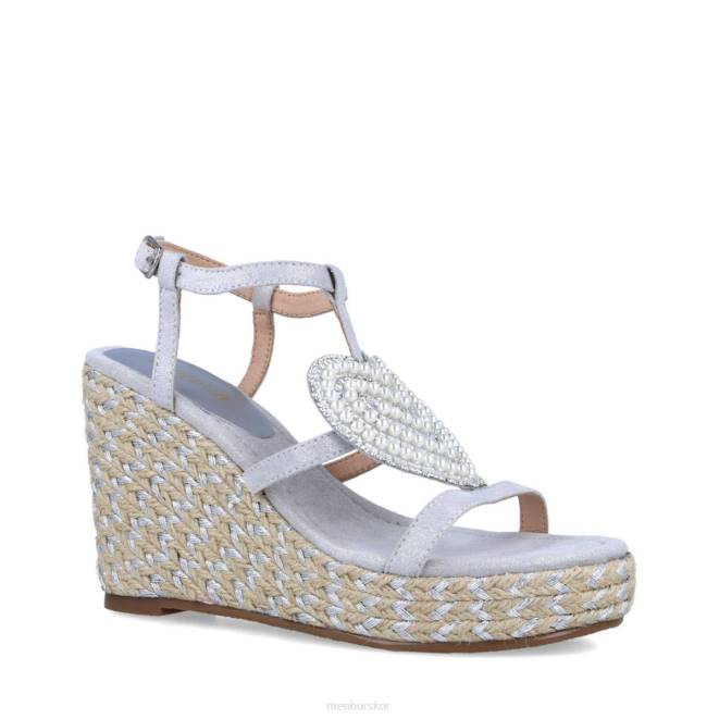 Menbur kvinnor silver alecto högklackat 608J5454