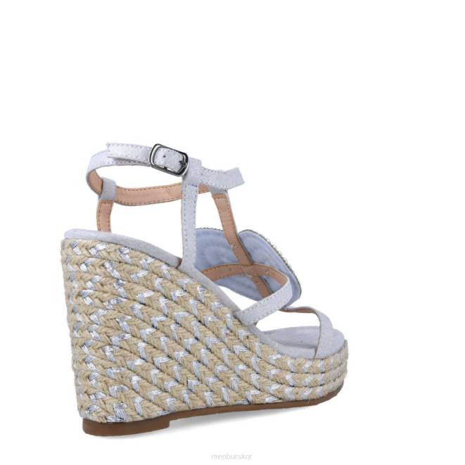 Menbur kvinnor silver alecto högklackat 608J5454