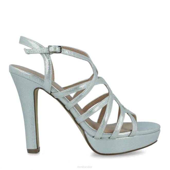 Menbur kvinnor silver angoli högklackat 608J4022
