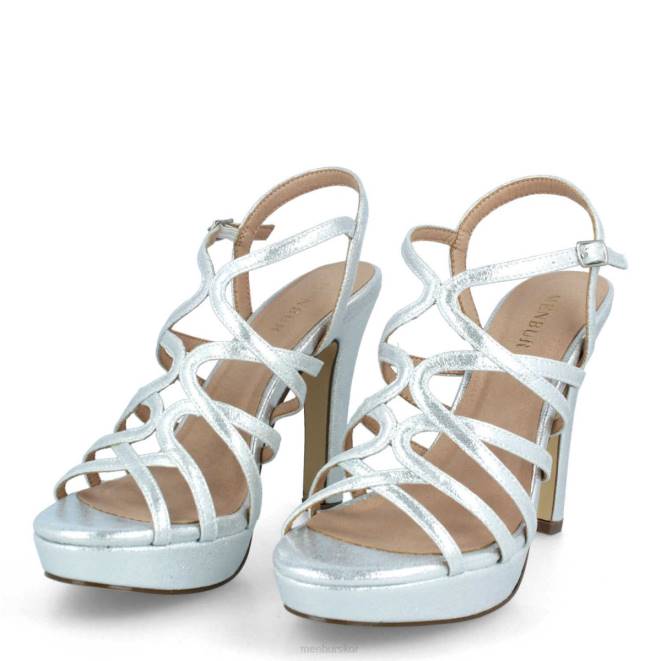 Menbur kvinnor silver angoli högklackat 608J4022