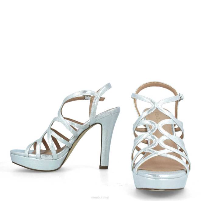 Menbur kvinnor silver angoli högklackat 608J4022