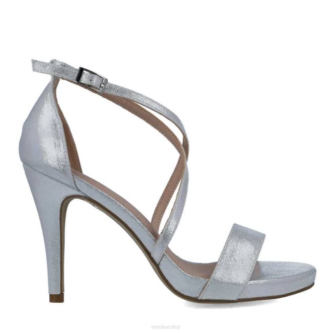 Menbur kvinnor silver antea högklackat 608J3968