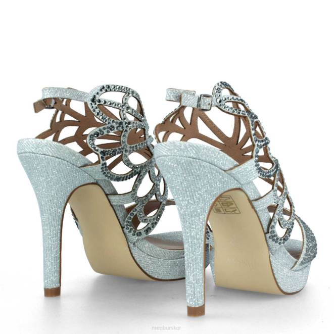 Menbur kvinnor silver arceno högklackat 608J4199