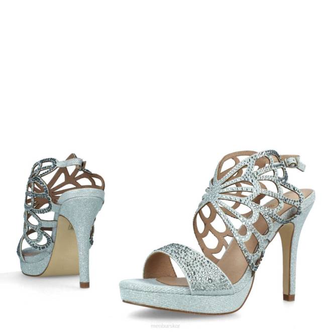 Menbur kvinnor silver arceno högklackat 608J4199