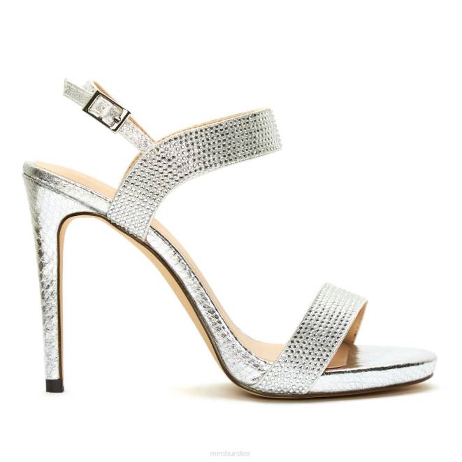 Menbur kvinnor silver ariccia högklackat 608J1031