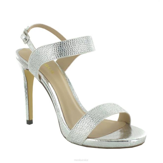 Menbur kvinnor silver ariccia högklackat 608J1031