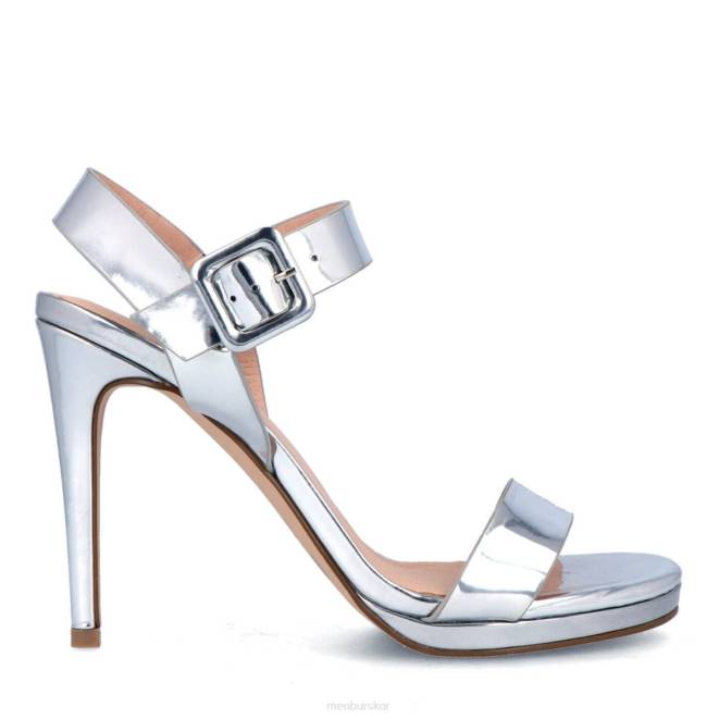 Menbur kvinnor silver armeno högklackat 608J4277
