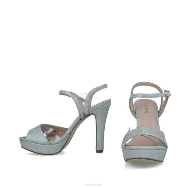 Menbur kvinnor silver atessa högklackat 608J5297