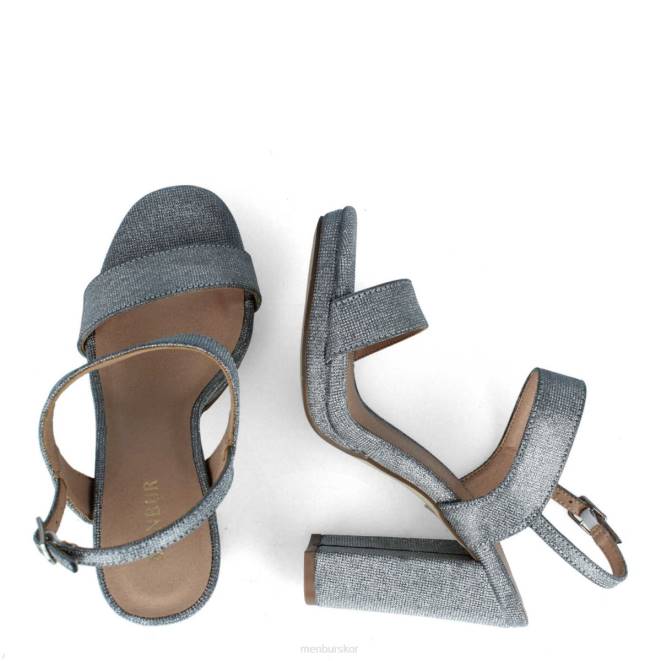 Menbur kvinnor silver auronzo högklackat 608J950