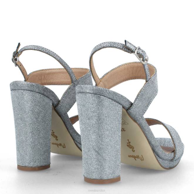 Menbur kvinnor silver auronzo högklackat 608J950