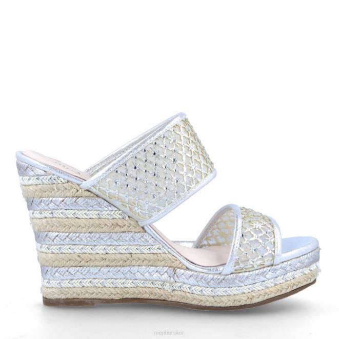 Menbur kvinnor silver avelengo högklackat 608J5346