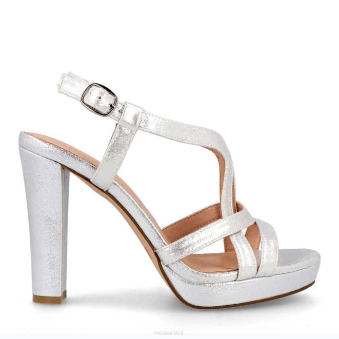 Menbur kvinnor silver avola högklackat 608J4895