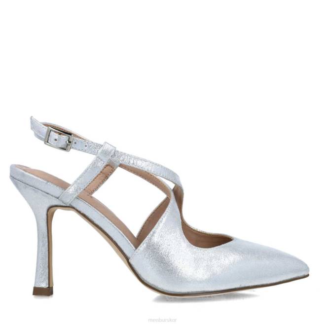 Menbur kvinnor silver belona högklackat 608J5142
