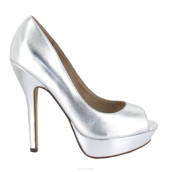 Menbur kvinnor silver blondin högklackat 608J1091