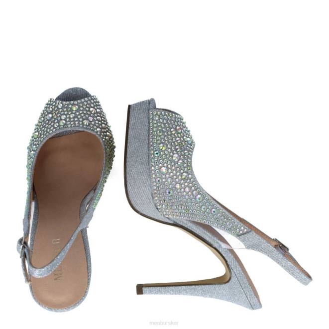 Menbur kvinnor silver bolina högklackat 608J3960