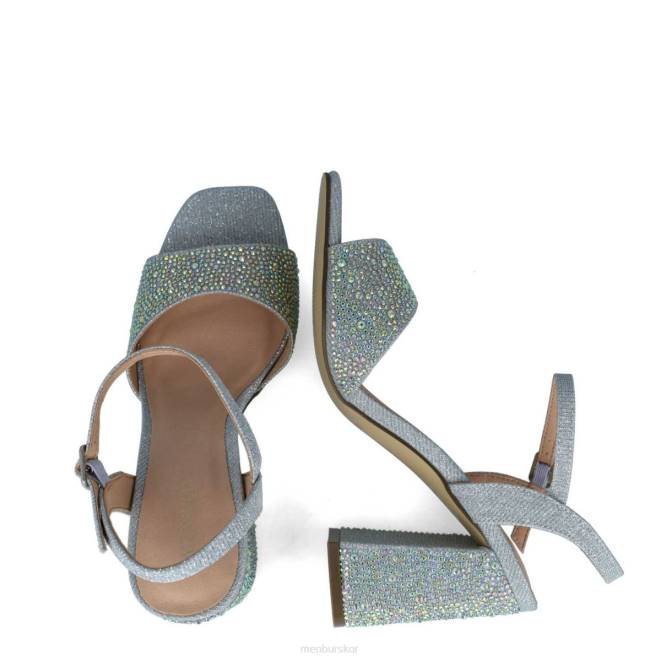 Menbur kvinnor silver bolina högklackat 608J4977