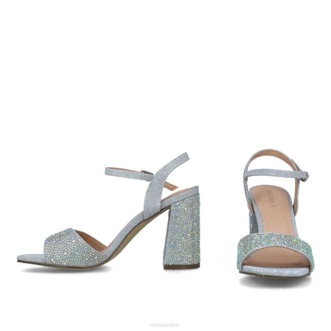 Menbur kvinnor silver bolina högklackat 608J4977